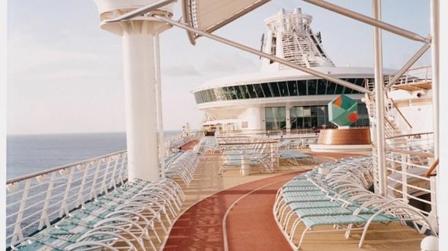 Inside view of a Royal Caribbean Cruiseship. Take a 7 Night cruise in the Caribbean.